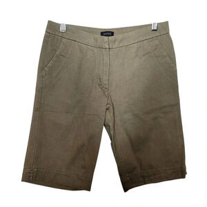 Sophie Clothing Womens Military Green Bermuda Shorts Size 6